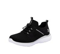 Rieker Femme M5065 Baskets Basses, Noir, 41 EU