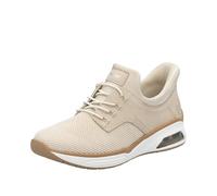 Rieker Femme M5665 Mocassin, Vanille métallisée, 41 EU