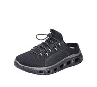 Rieker Femme M6091 Sabots, Noir, 37 EU