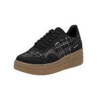 Rieker Femme M7600 Baskets Basses, Noir, 36 EU