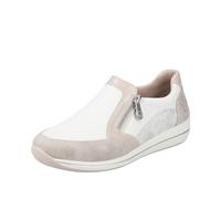 Rieker Femme N1151 Mocassin, Combinaison Blanche, 39 EU