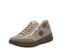 Rieker Femme N1303 Chaussures à Lacets, Beige, 37 EU