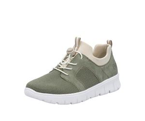 Rieker Femme N1370 Mocassin, Vert, 36 EU