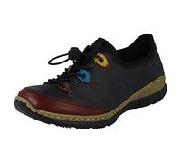Rieker Femme N3271 Basket, Bleu 35, 36 EU