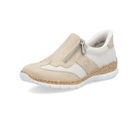 Rieker Femme N42g5 Mocassin, Beige, 41 EU