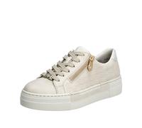 Rieker Femme N4914 Chaussures Basses à Lacets, Blanc, 41 EU