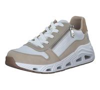 Rieker Femme N5204 Baskets Basses, Ginger Weiss Argile Ma, 38 EU