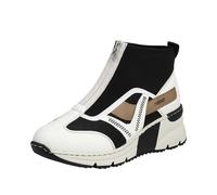 Rieker Femme N6360 Bottine, Blanc, 36 EU