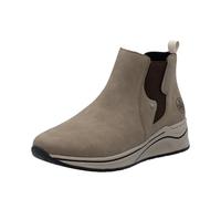 Rieker Femme N9561 Bottines Chelsea, Beige, 43 EU