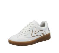 Rieker Femme Sneaker Low Baskets Basses, Blanc Camel, 43 EU