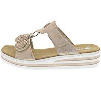 Rieker Femme V0200 Mules, Or, 41 EU