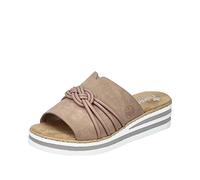 Rieker Femme V0297 Mules, Beige, 38 EU
