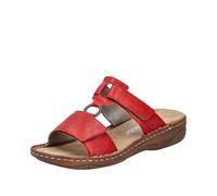 Rieker Femme V2885 Mules, Rouge, 36 EU