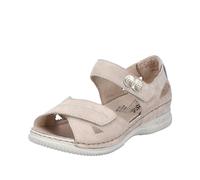 Rieker Femme V7474 Sandale, Beige, 39 EU