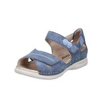 Rieker Femme V7474 Sandale, Bleu, 37 EU
