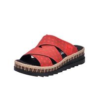 Rieker Femme V7970 Mules, Rouge, 41 EU
