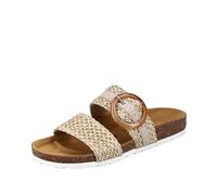 Rieker Femme V8091 Mules, Beige, 38 EU