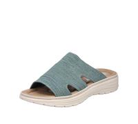 Rieker Femme V8580 Mules, Vert, 40 EU