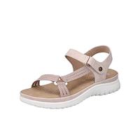 Rieker Femme V8978 Sandale, Rose, 36 EU