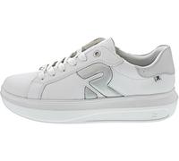 Rieker Femme W1204 Baskets Basses, Blanc nacré, 40 EU