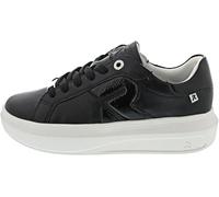 Rieker Femme W1204 Baskets Basses, Noir, 42 EU