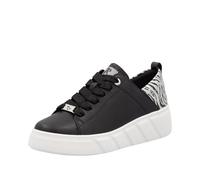 Rieker Femme W2602 Chaussures à Lacets, Noir, 41 EU