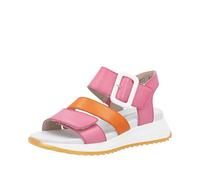 Rieker Femme W2950 Sandales compensées, Rose, 39 EU