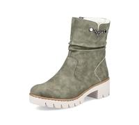 Rieker Femme X5770 Botte Tendance, Vert, 36 EU