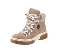 Rieker Femme X8647 Botte Tendance, Beige, 37 EU