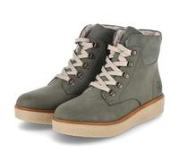 Rieker Femme Y0033 Bottes à Lacets, Vert, 38 EU