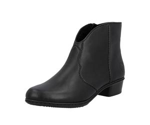 Rieker Femme Y0754 Bottes Western, Noir, 40 EU