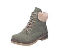 Rieker Femme Y7424 Bottes à Lacets, Vert, 41 EU