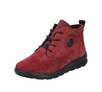 Rieker Femme Z0022 Bottes à Lacets, Rouge, 38 EU