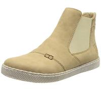 Rieker Femme Z1262 Botte Tendance, Beige, 36 EU
