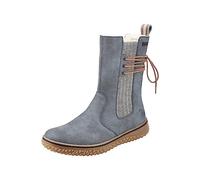 Rieker Femme Z4284 Bottine Chelsea, Blau, 40 EU