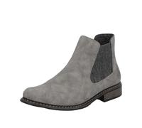 Rieker Femme Z4994 Bottine Chelsea, Gris, 39 EU