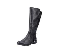Rieker Femme Z5368 Botte Tendance, Noir, 38 EU