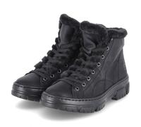 Rieker Femme Z7411 Bottes à Lacets, Noir, 41 EU