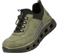 Rieker Femmes Baskets à tige extensible Chaussures basses à semelle sportive M6058, Taille:39 EU, Couleur:Vert