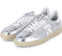Rieker Baskets basses 'W2200' argent / blanc, Taille 42