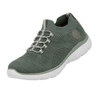 Rieker Femmes Baskets Chaussettes Chaussures à enfiler Élastique MemoSoft M5074, Taille:37 EU, Couleur:Vert