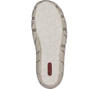 Rieker Femmes Baskets sportives à la mode Fermeture éclair en cuir flexible L0363, Taille:41 EU, Couleur:Rouge