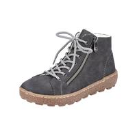 Rieker Femmes Bateau Bottines Semelle Avec Motif de Lug Éclair Chaud N1020
