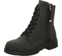 Rieker Femmes Bottes d'hiver/ Bottes à lacets/ Combat Boots Noir Similicuir Taille : 37