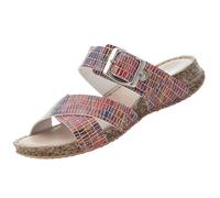 Rieker Femmes Chaussures Mules 61198-90, Taille:37 EU, Couleur:Multicolore