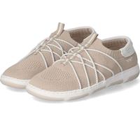 Rieker Femmes Mocassins Beige Textile Synthétique Mix Taille:43