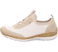 Rieker Femmes Slipper Blanc/Beige