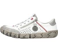 Rieker Femme L0355 Basket, Blanc, 41 EU