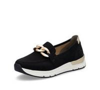 Rieker Femmes Slippers Sneakers Ballerines Chaussures Noires 58944
