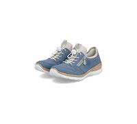 Rieker Femmes Slippers Sneakers Confort MemoSoft N42G0-14 Bleu